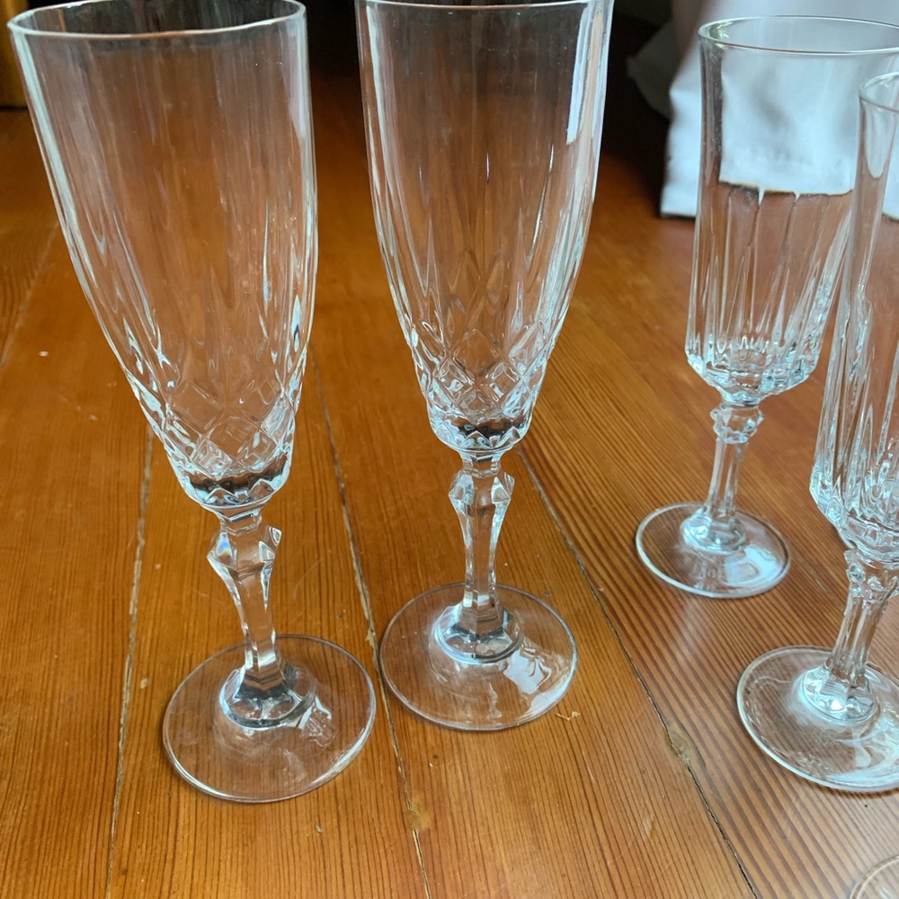 Mystery box of stemware